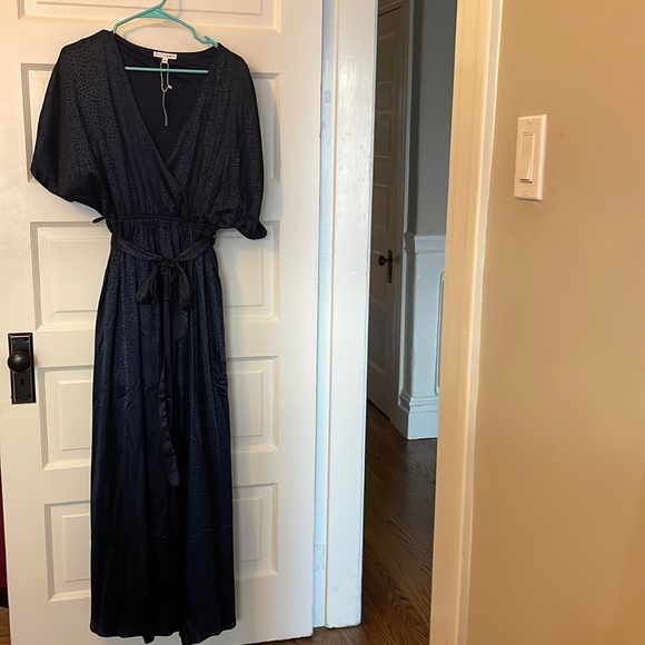 Baltic Borne Patterned Navy Dress - Picture 2 of 7